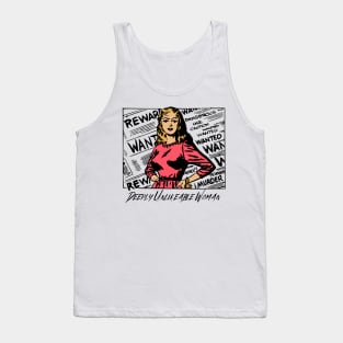 Deeply Unlikeable Woman - Funny Vintage Feminist Tank Top